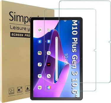 Simpeak 2 Piezas Protector Pantalla Compatible para Lenovo Tab M10 Plus 3rd gen 10.6